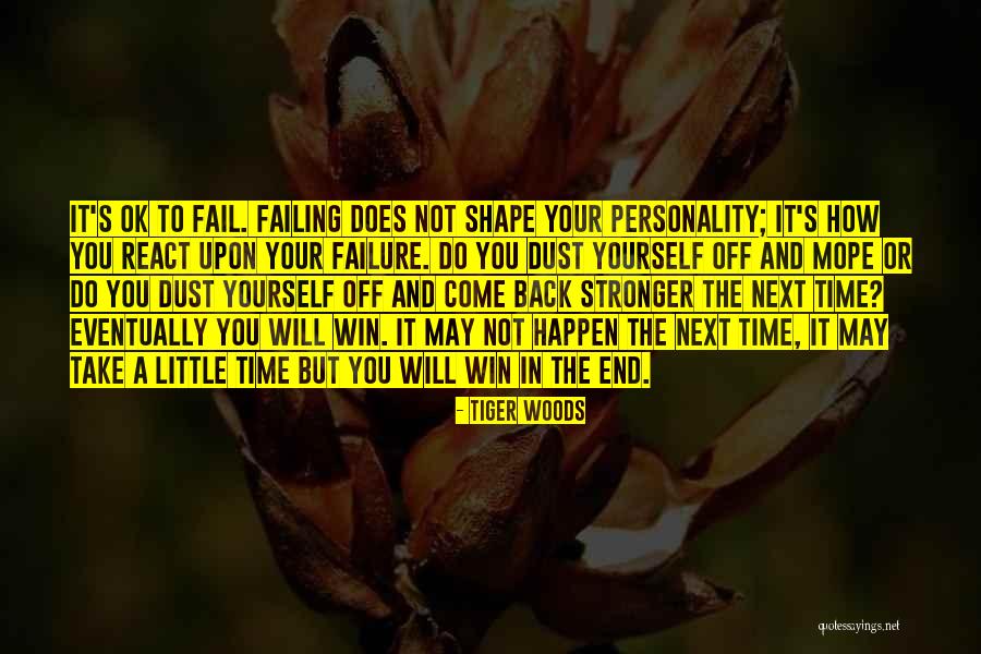 Time To Get Back In Shape Quotes By Tiger Woods Time To Get Back In Shape Quotes By Tiger Woods