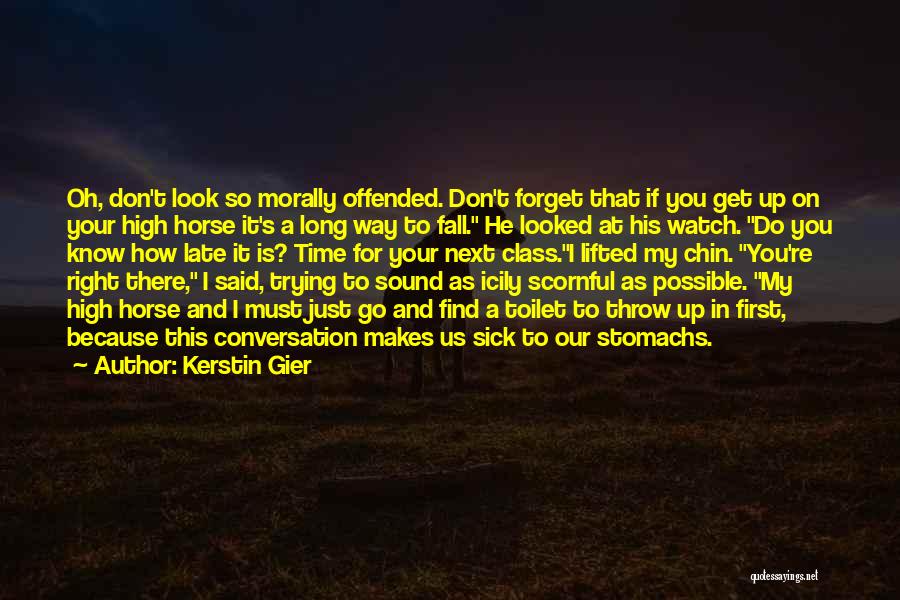 Time To Get High Quotes By Kerstin Gier