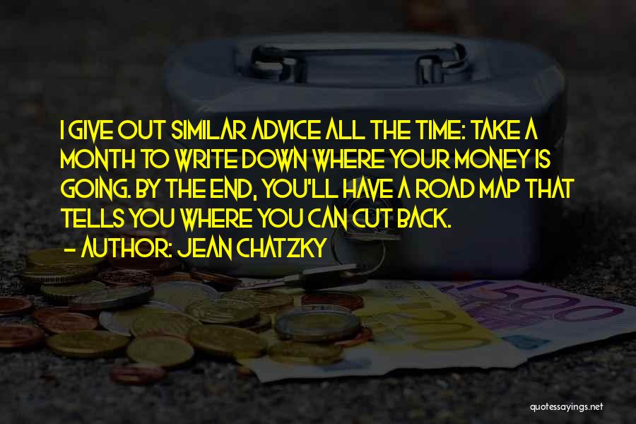 Time To Give Back Quotes By Jean Chatzky