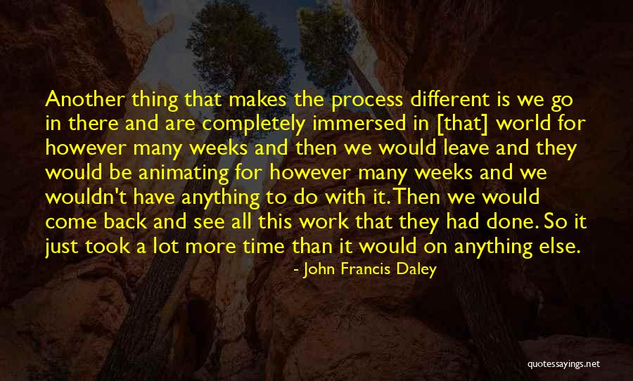 Time To Go Back To Work Quotes By John Francis Daley Time To Go Back To Work Quotes By John Francis Daley