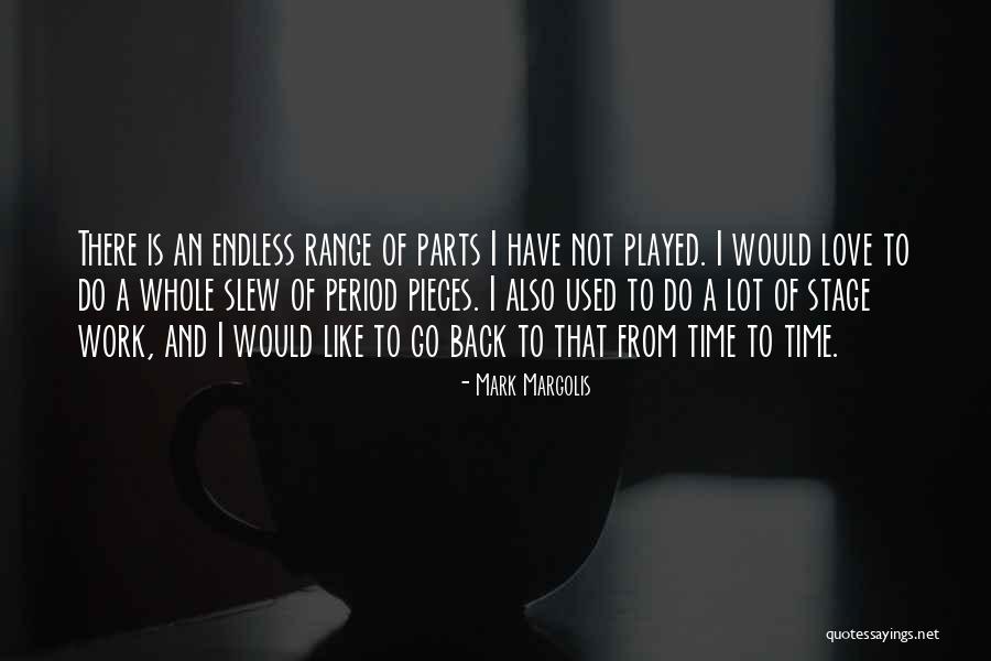 Time To Go Back To Work Quotes By Mark Margolis Time To Go Back To Work Quotes By Mark Margolis