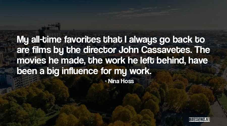 Time To Go To Work Quotes By Nina Hoss