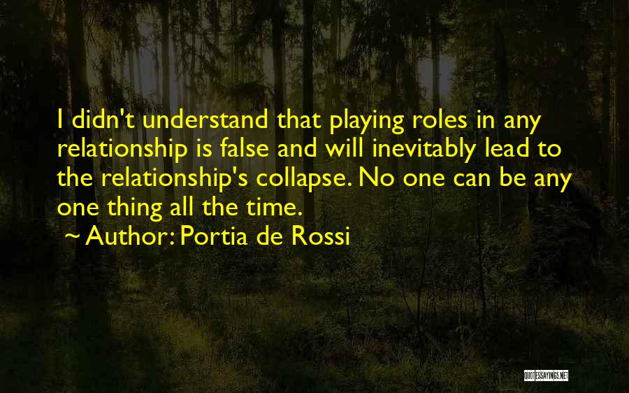 Time To Lead Quotes By Portia De Rossi