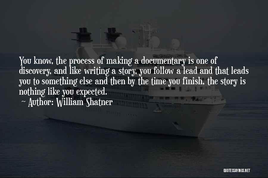 Time To Lead Quotes By William Shatner