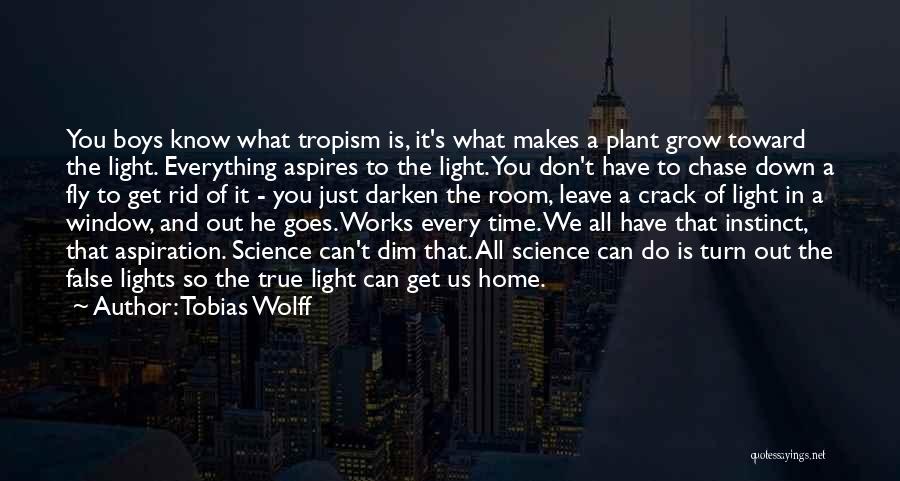 Time To Leave Home Quotes By Tobias Wolff