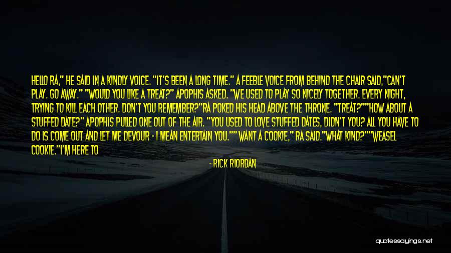 Time To Let Go Love Quotes By Rick Riordan