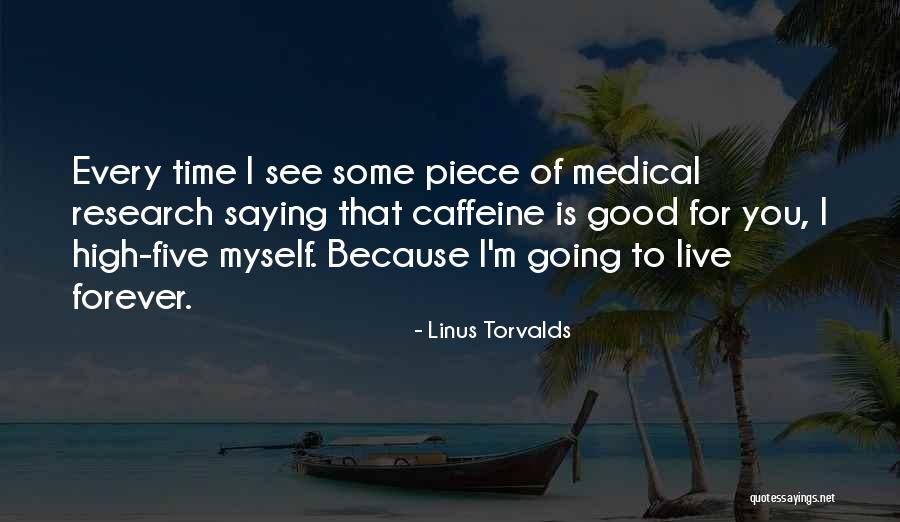 Time To Live For Myself Quotes By Linus Torvalds