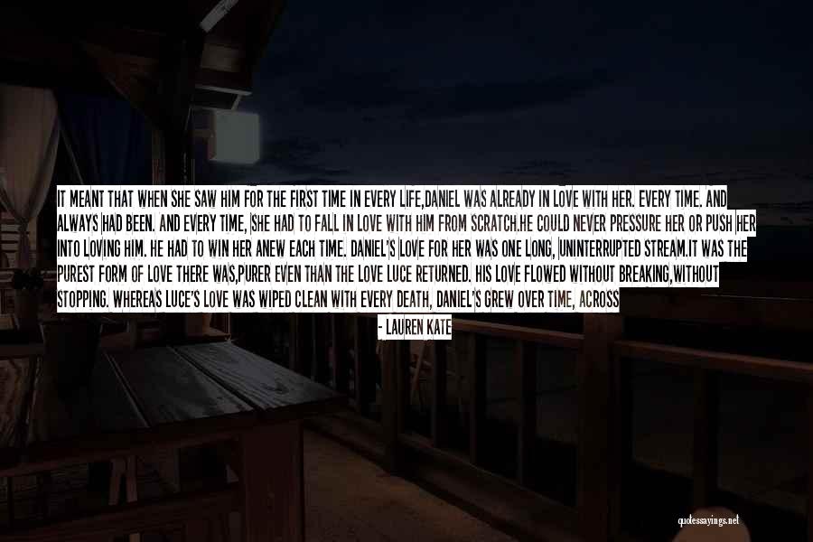 Time To Love Again Quotes By Lauren Kate Time To Love Again Quotes By Lauren Kate