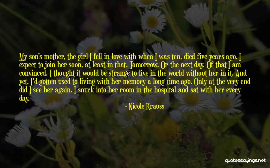 Time To Love Again Quotes By Nicole Krauss Time To Love Again Quotes By Nicole Krauss