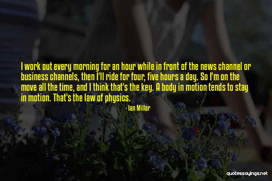 Time To Move On Work Quotes By Ian Millar