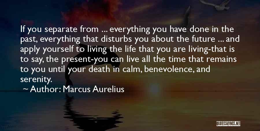 Time To Separate Quotes By Marcus Aurelius