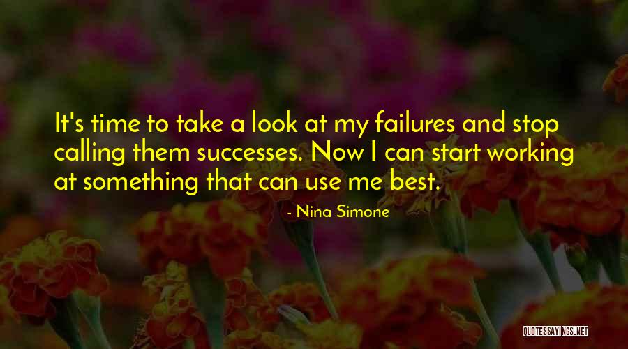 Time To Stop Now Quotes By Nina Simone Time To Stop Now Quotes By Nina Simone