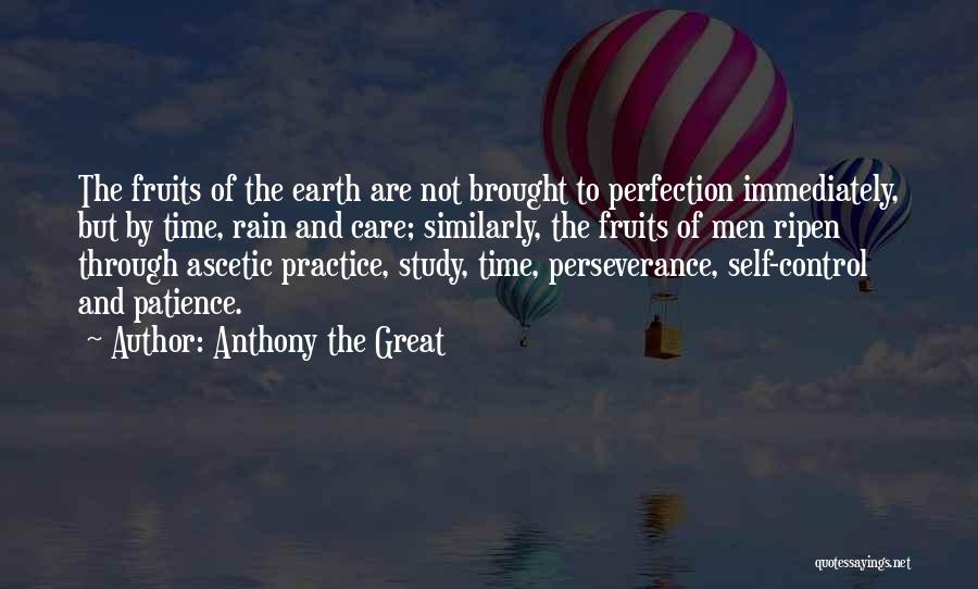 Time To Study Quotes By Anthony The Great
