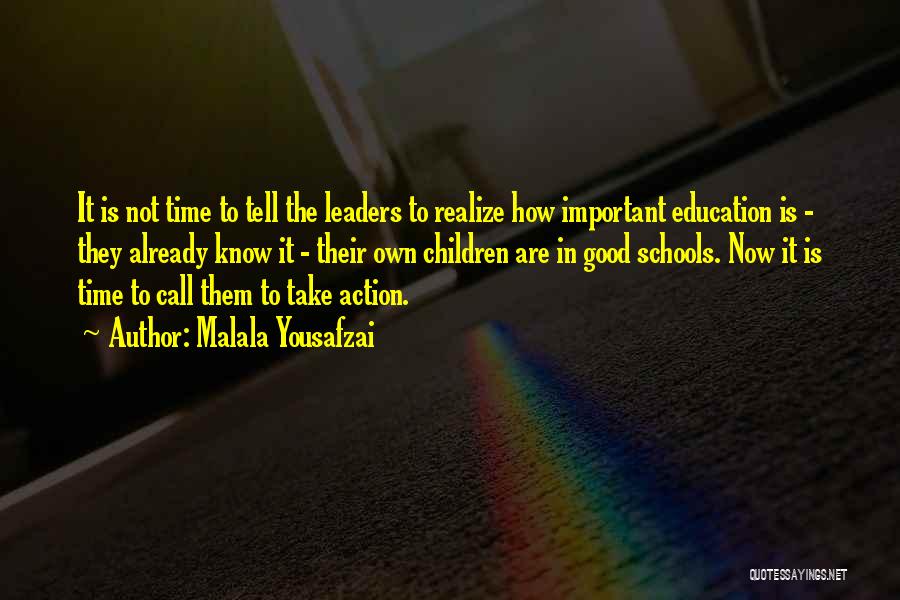 Time To Take Action Quotes By Malala Yousafzai