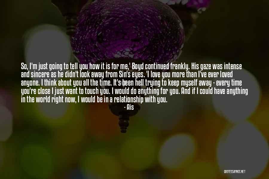 Time To Think About Myself Quotes By Ais Time To Think About Myself Quotes By Ais