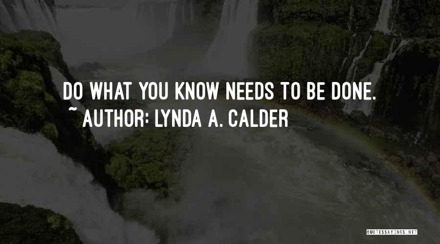 Time To Travel Quotes By Lynda A. Calder