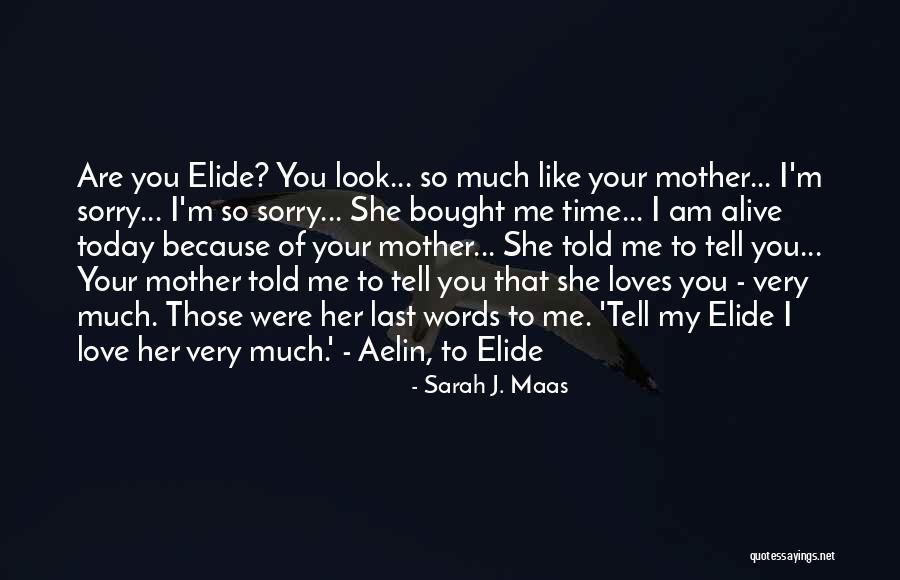 Time To Your Love Quotes By Sarah J. Maas Time To Your Love Quotes By Sarah J. Maas