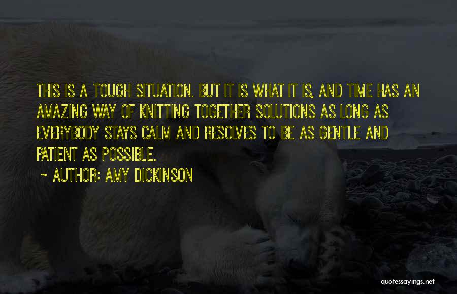 Time Together Quotes By Amy Dickinson