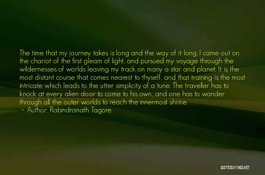 Time Traveller Quotes By Rabindranath Tagore