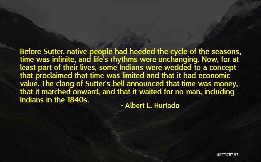 Time Value Of Money Quotes By Albert L. Hurtado