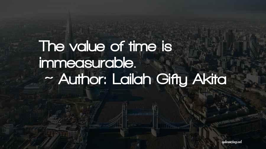 Time Value Of Money Quotes By Lailah Gifty Akita