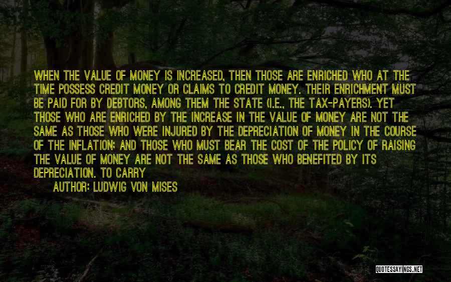 Time Value Of Money Quotes By Ludwig Von Mises