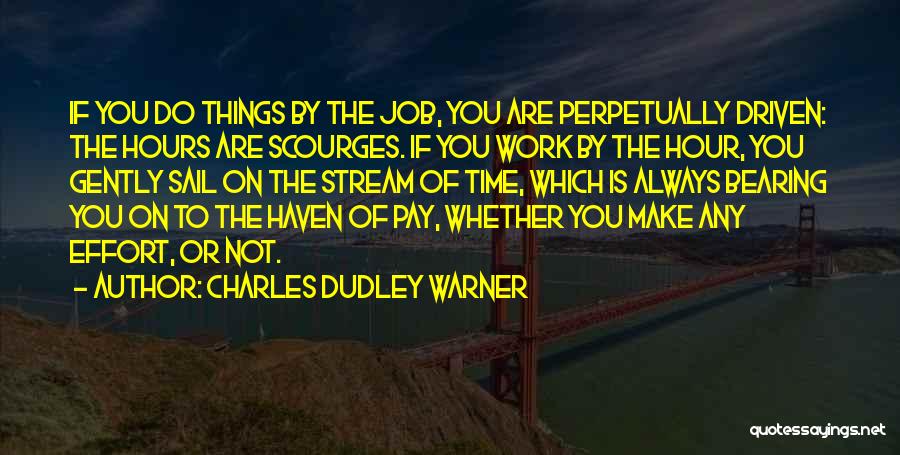 Time Warner Quotes By Charles Dudley Warner