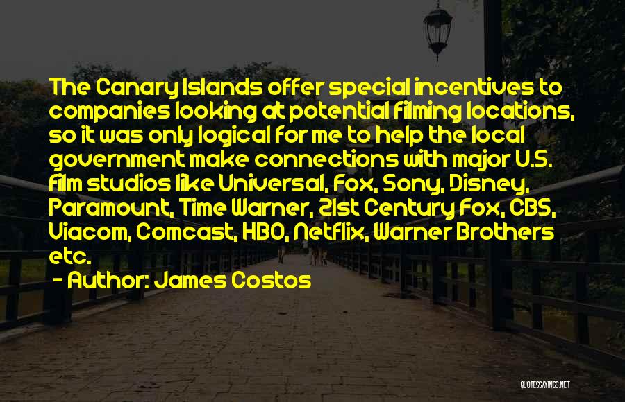 Time Warner Quotes By James Costos