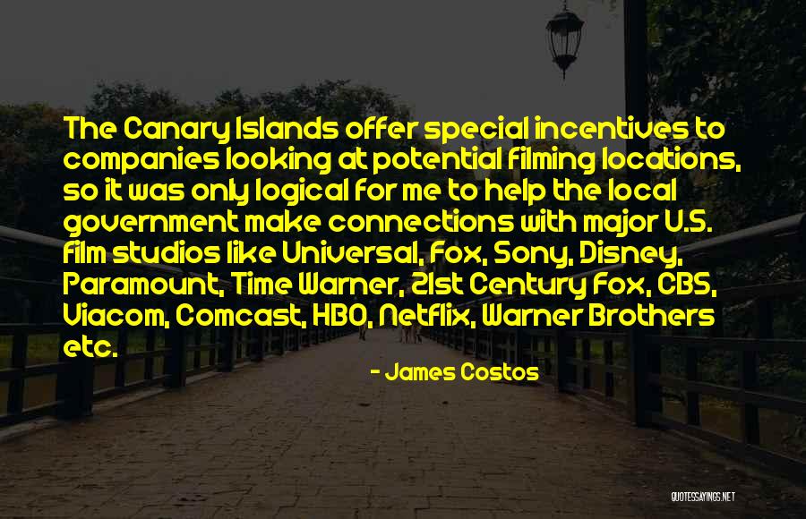 Time Warner Quotes By James Costos