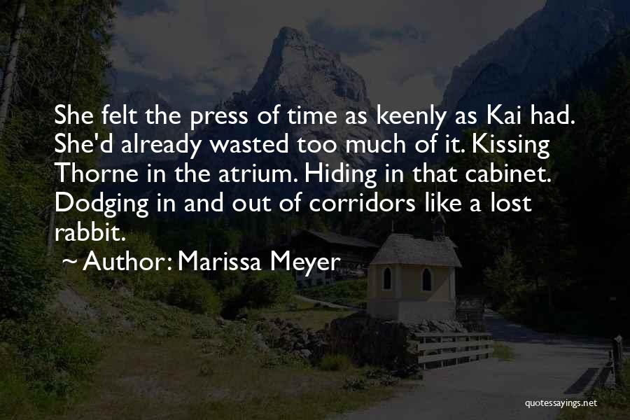 Time Well Wasted Quotes By Marissa Meyer