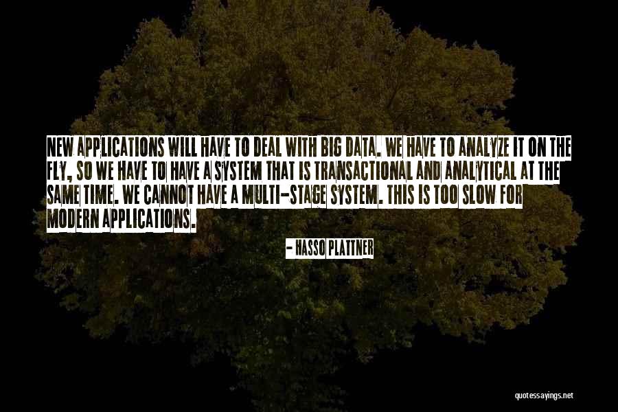 Time Will Fly Quotes By Hasso Plattner Time Will Fly Quotes By Hasso Plattner