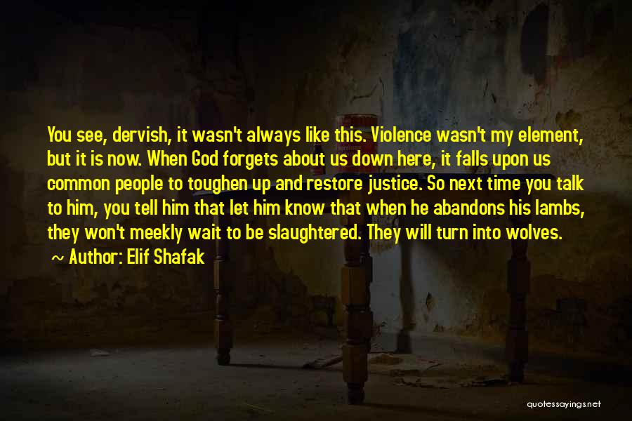 Time Will Tell Us Quotes By Elif Shafak