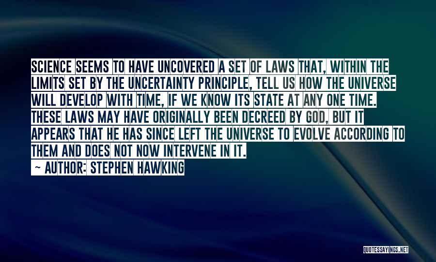 Time Will Tell Us Quotes By Stephen Hawking