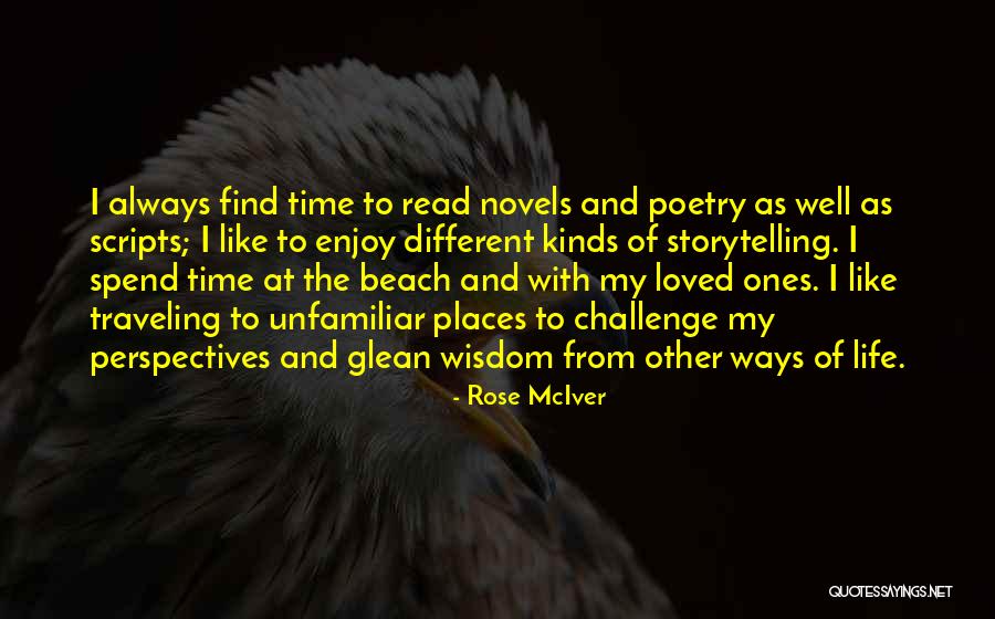 Time With Loved Ones Quotes By Rose McIver Time With Loved Ones Quotes By Rose McIver