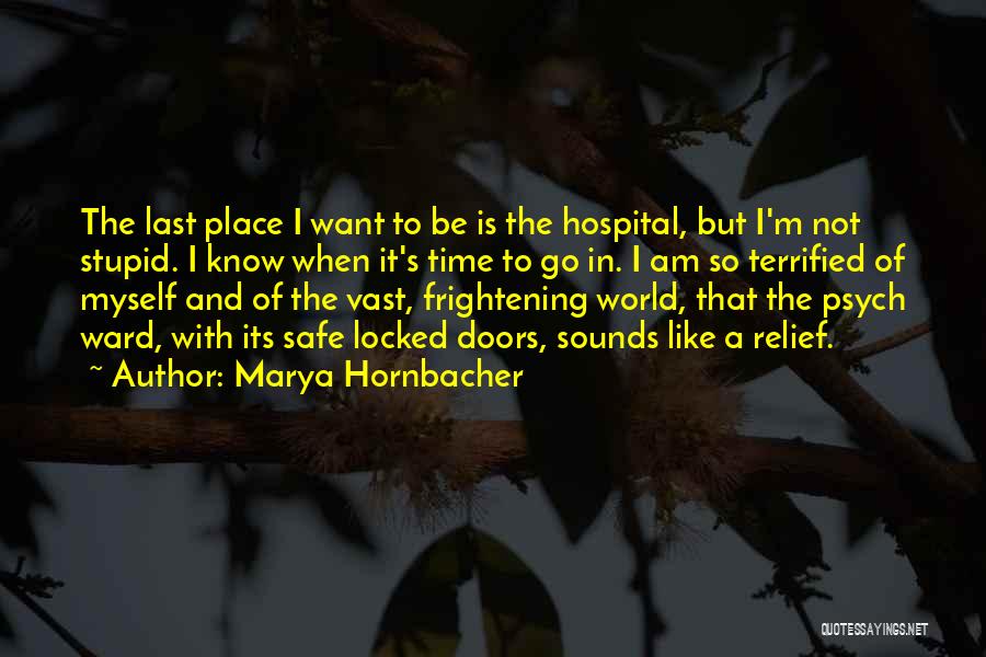 Time With Myself Quotes By Marya Hornbacher