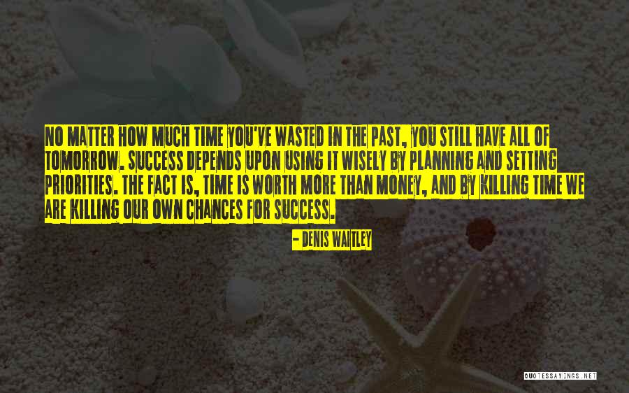 Time Worth More Than Money Quotes By Denis Waitley