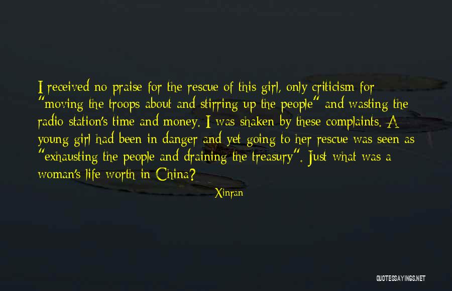 Time Worth More Than Money Quotes By Xinran Time Worth More Than Money Quotes By Xinran