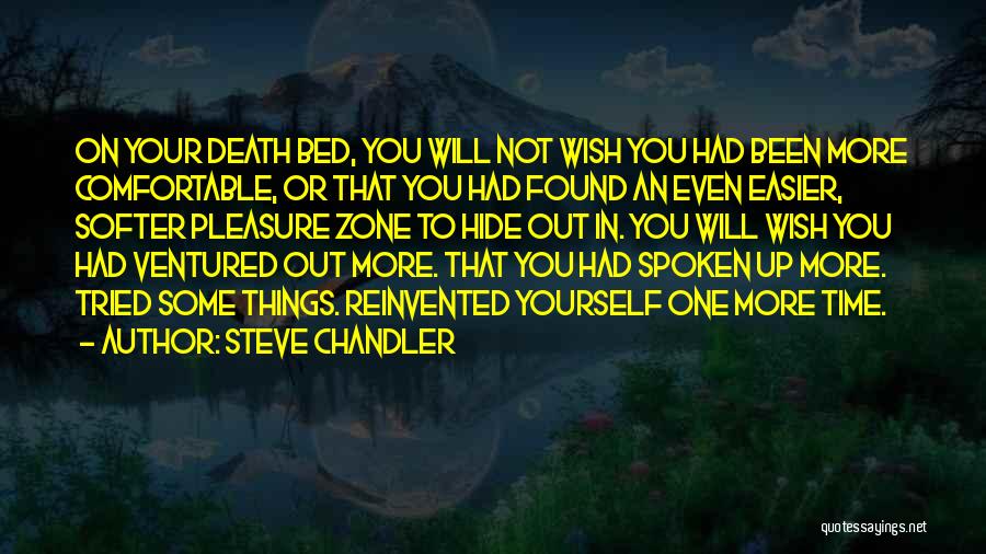 Time Zone Quotes By Steve Chandler