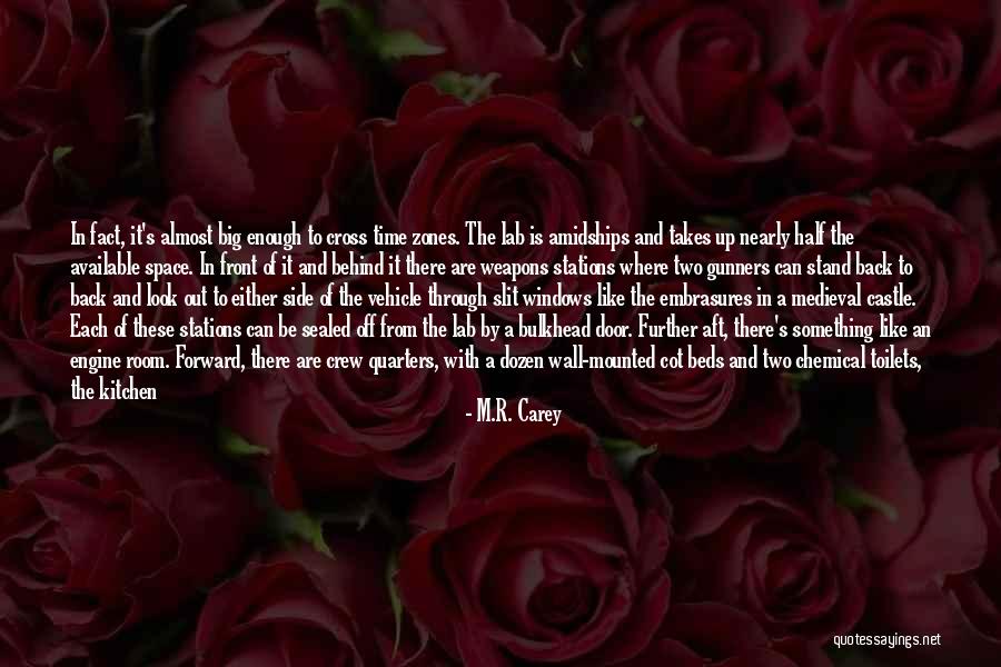 Time Zones Quotes By M.R. Carey Time Zones Quotes By M.R. Carey