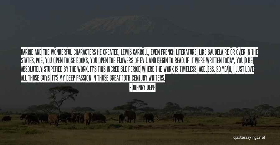 Timeless Books Quotes By Johnny Depp Timeless Books Quotes By Johnny Depp