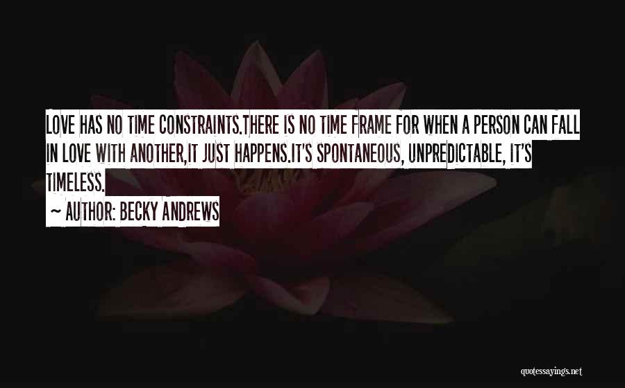 Timeless Friends Quotes By Becky Andrews