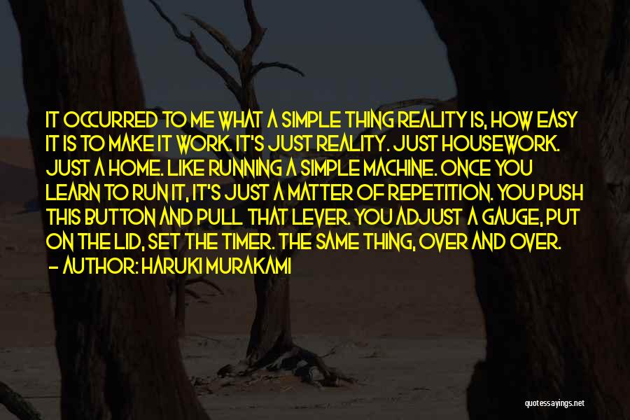 Timer Quotes By Haruki Murakami