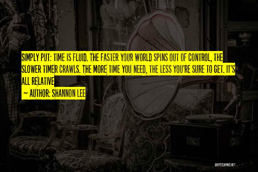 Timer Quotes By Shannon Lee