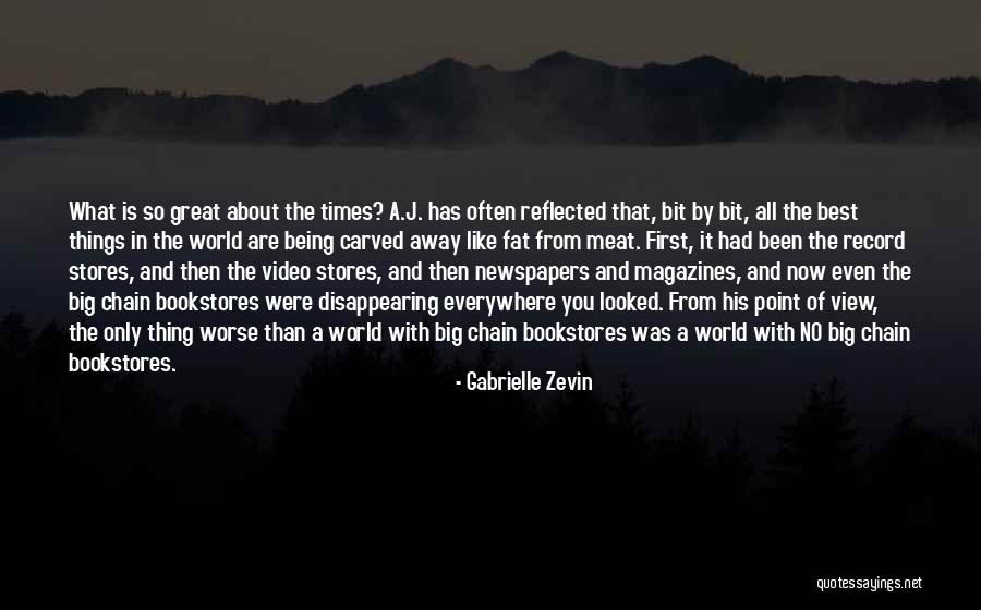 Times And Record Quotes By Gabrielle Zevin Times And Record Quotes By Gabrielle Zevin