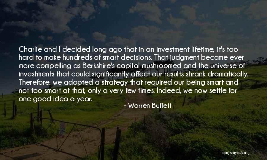 Times Being Hard Quotes By Warren Buffett