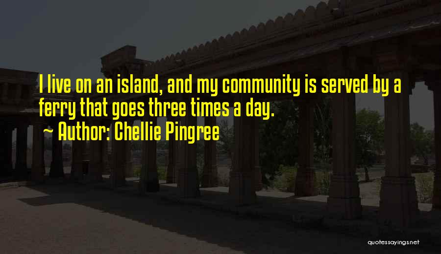 Times Goes On Quotes By Chellie Pingree