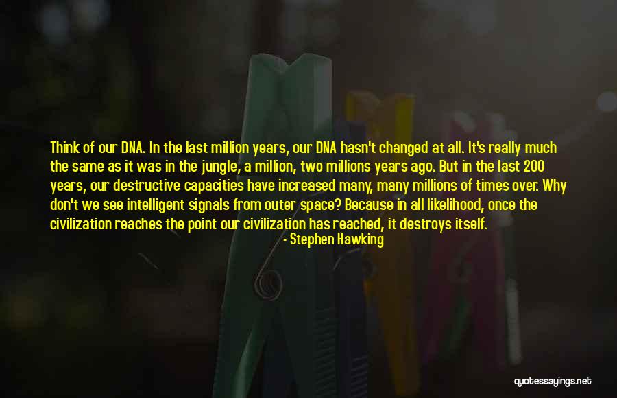 Times Have Changed Quotes By Stephen Hawking