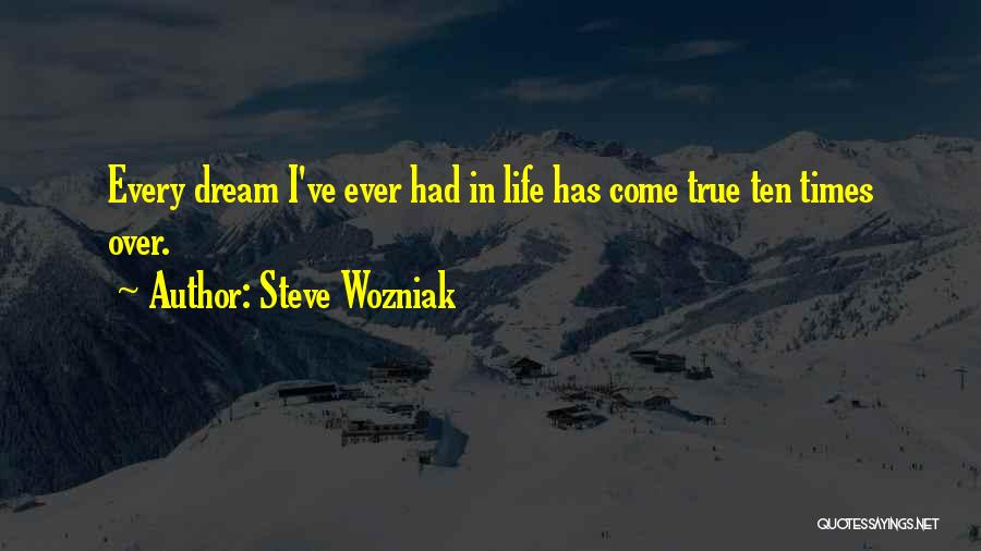 Times In Life Quotes By Steve Wozniak