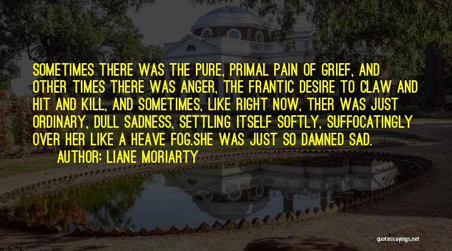 Times Of Sadness Quotes By Liane Moriarty