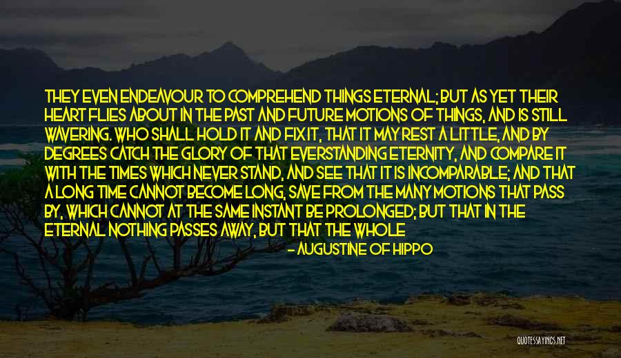 Times Passes Quotes By Augustine Of Hippo Times Passes Quotes By Augustine Of Hippo